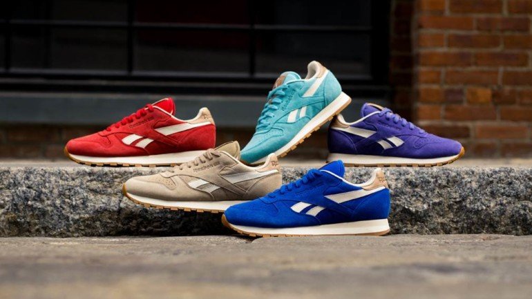 Reebok Classic Leather „Summer Suede Pack” lato 2014